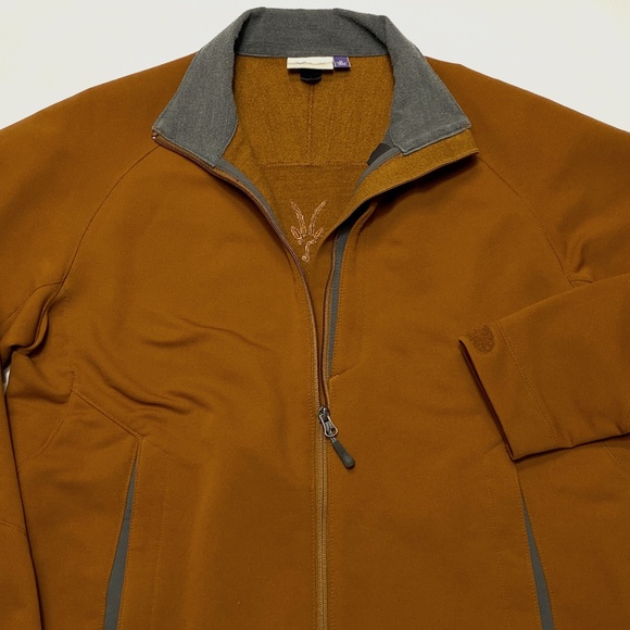 ibex Long Sleeve Full Zip Climawool Softshell Zip Pockets Jacket Mens Size M - Picture 1 of 11